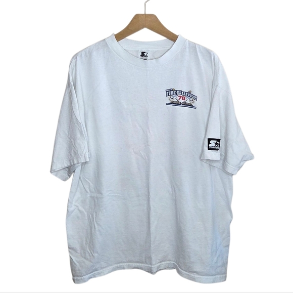 Vintage Starter | Mark McGwire St. Louis Cardinals 70 Home Runs Tee Size Large - Picture 1 of 6